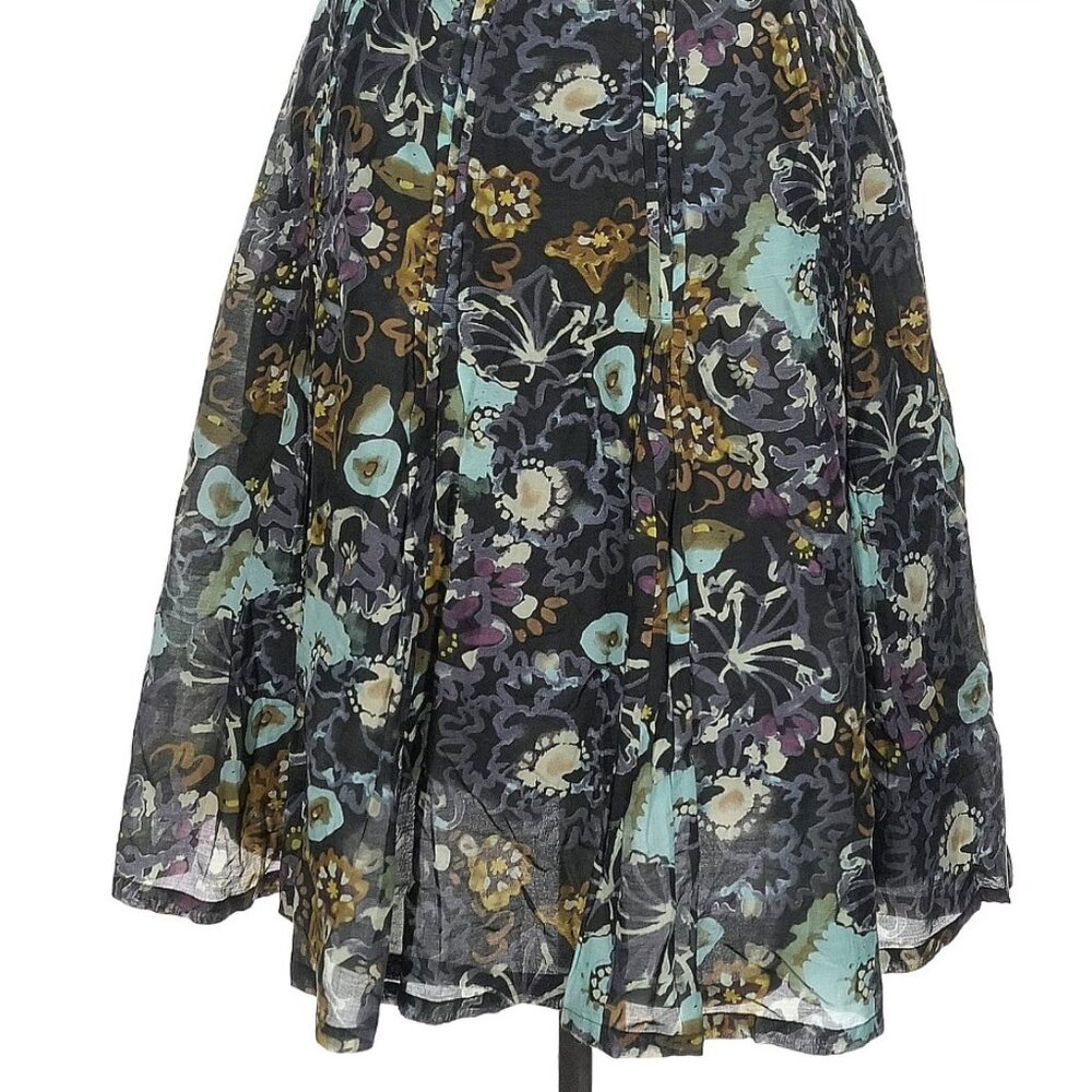 J. Jill flowy, flowery skirt